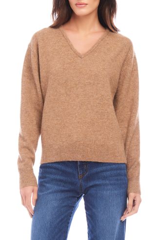 Karen Kane, V-Neck Sweater