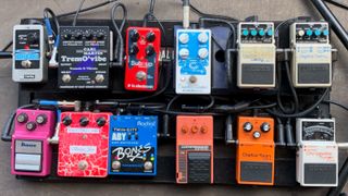 Warpaint guitarist/vocalist Theresa Wayman's pedalboard