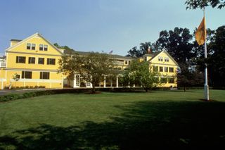 The Country Club of Brookline's clubhouse seen in 1999