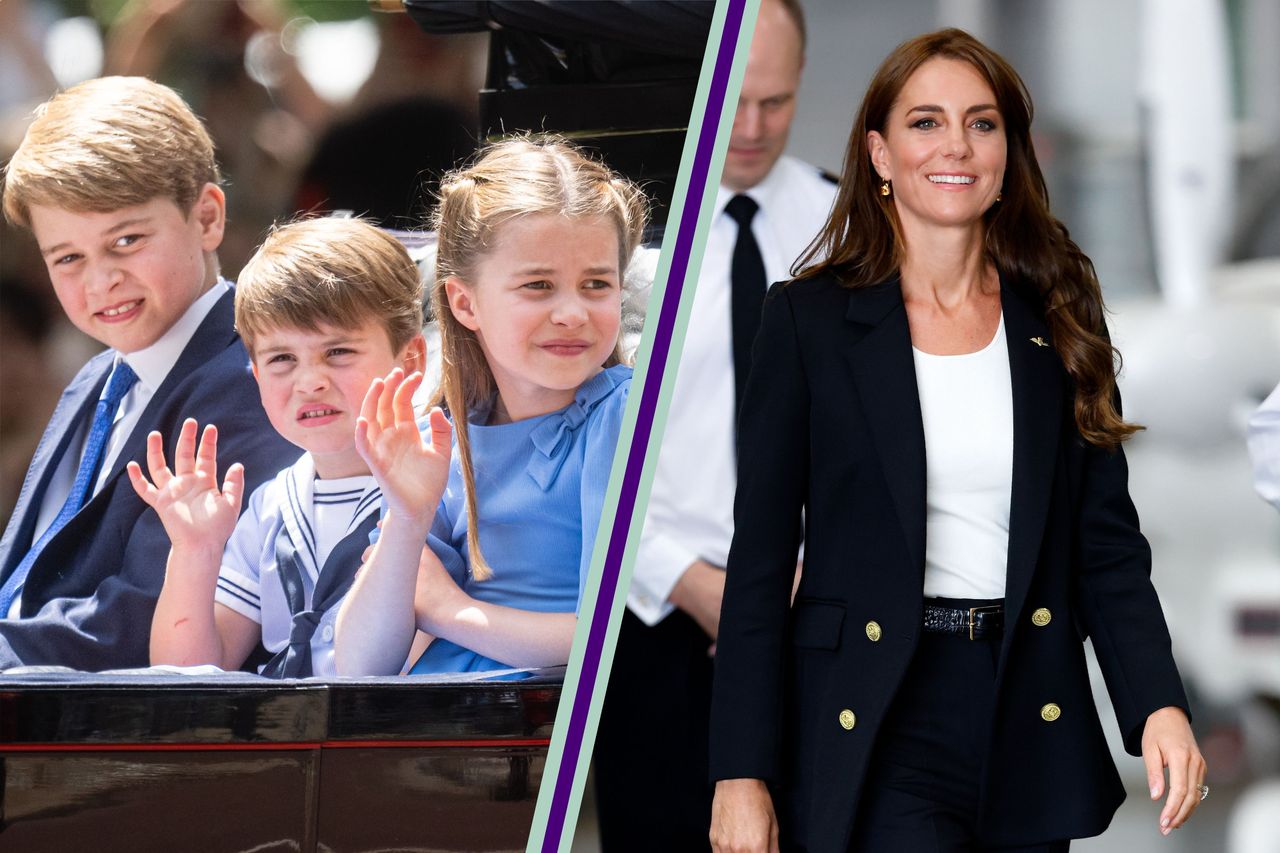 Kate Middleton, Prince George, Princess Charlotte and Prince Louis