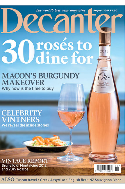 Decanter August issue 2017