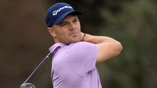 Martin Kaymer takes a shot during the US Open