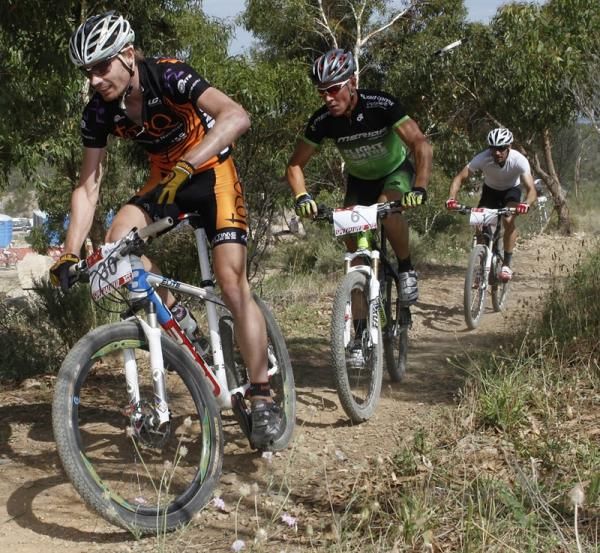 Dan McConnell leads Chris Jongewaard and Sid Taberlay