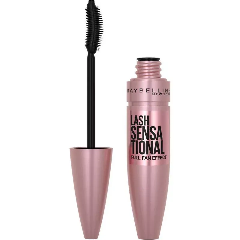 Maybelline Lash Sensational Lengthening Mascara - Washable Midnight Black - 0.32 Fl Oz