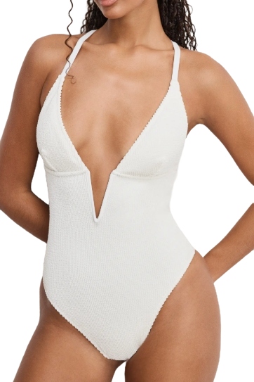 Always Fits Plunge One-Piece Swimsuit