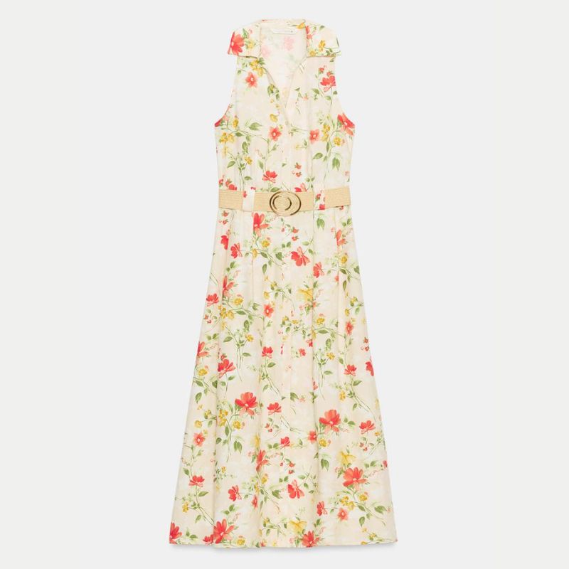 Zara, floral midi dress