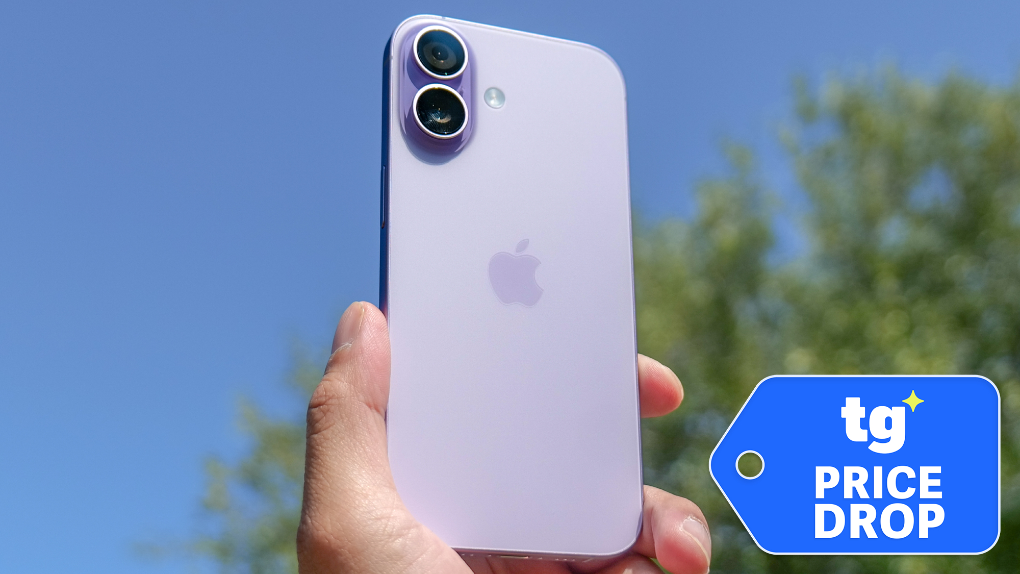 iPhone 17 held in hand