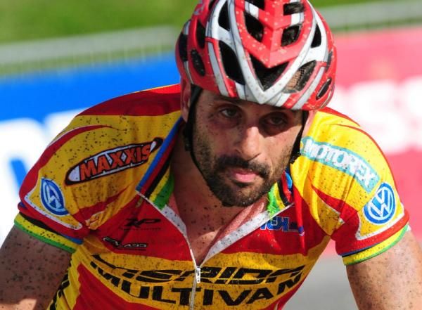 Jose Antonio Hermida Ramos (Merida Multivan) looking like a warrior