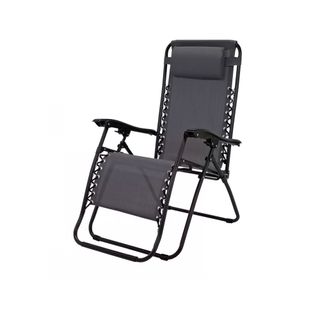 Argos black folding garden chair