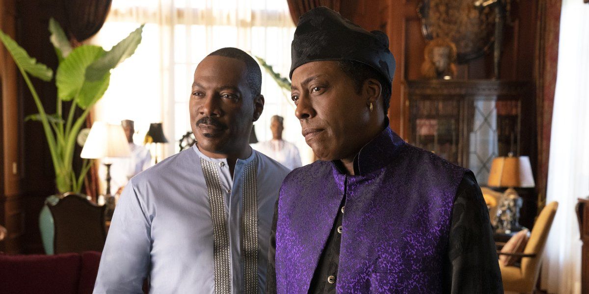 Eddie Murphy and Arsenio Hall in Coming 2 America