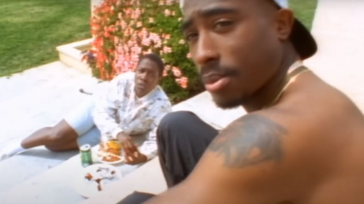 Afeni and Tupac Shakur in Dear Mama