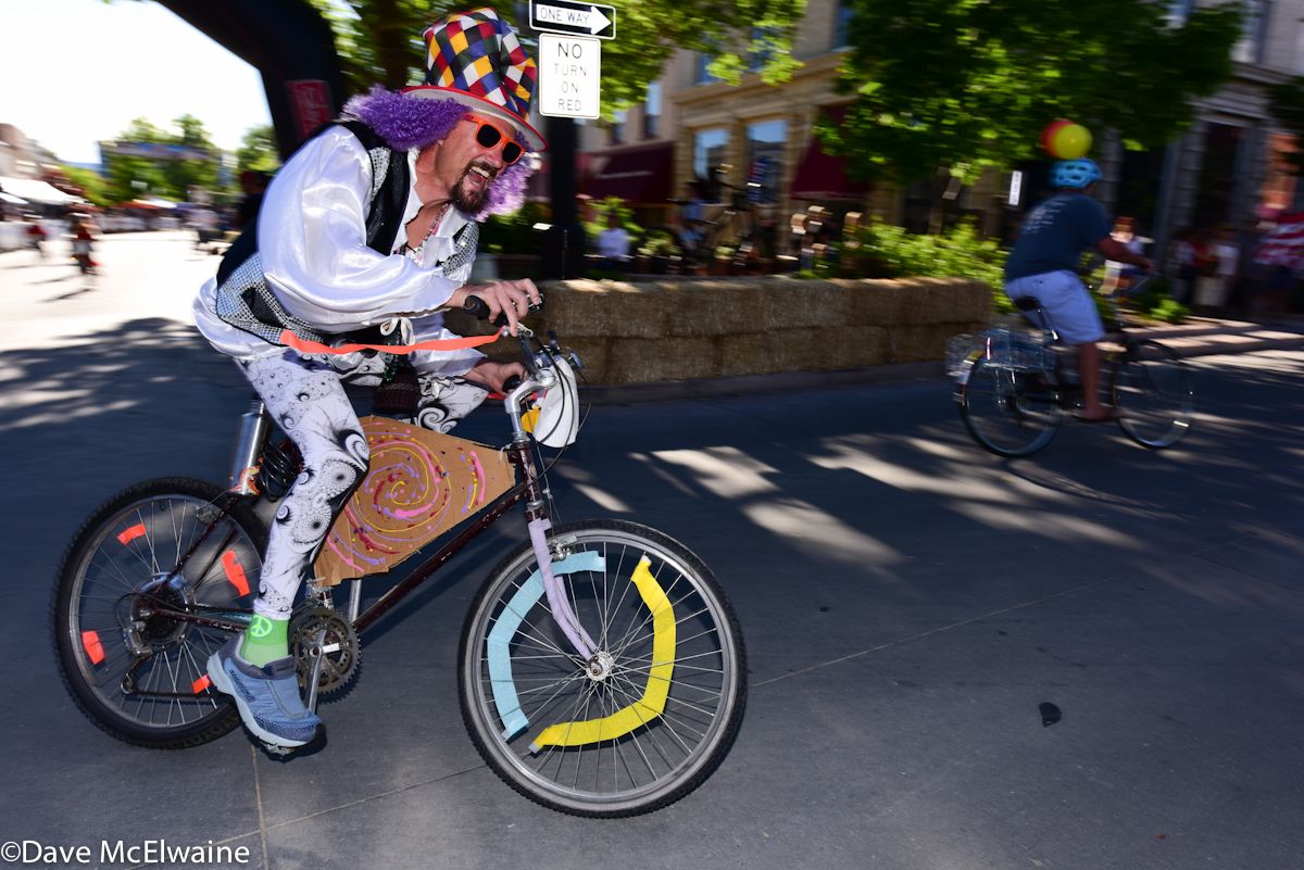 The costumes on Main Street were quite spectacular