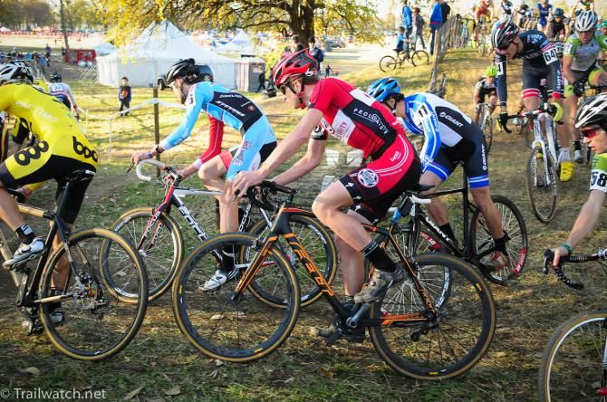 The first lap was chaos as usual