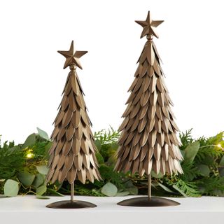 Gold Trees, Set of 2