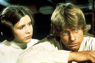 Episode IV - A New Hope, Mark Hamill, Carrie Fisher