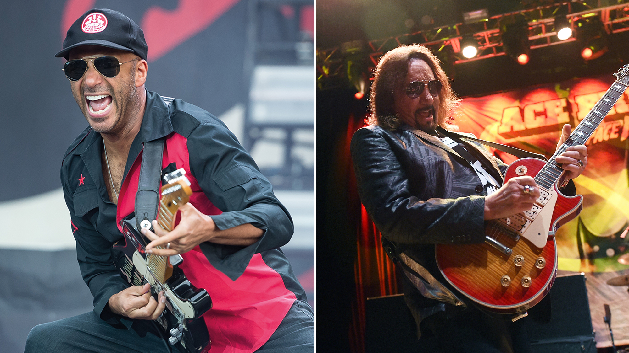 Tom Morello and Ace Frehley