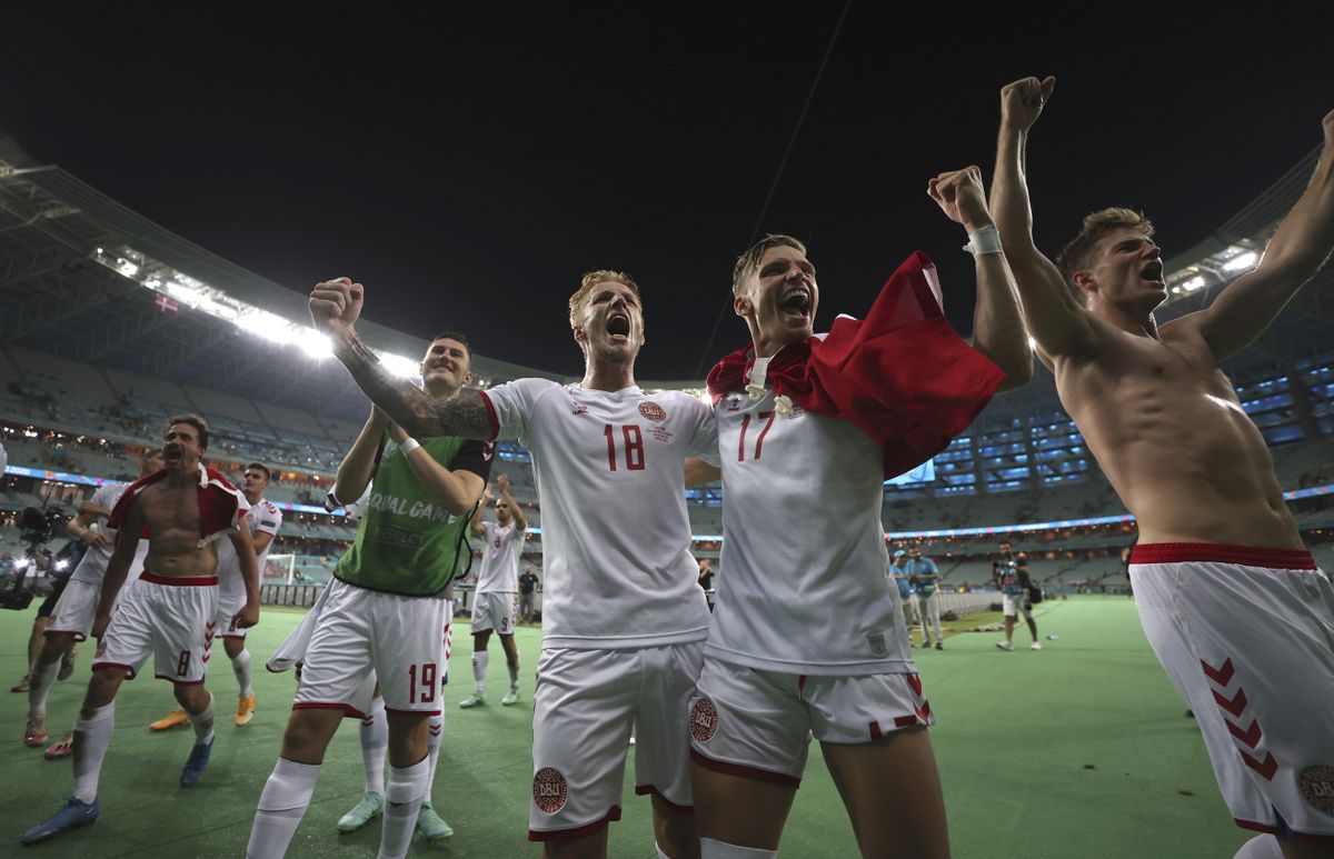 Azerbaijan Czech Republic Denmark Euro 2020 Soccer