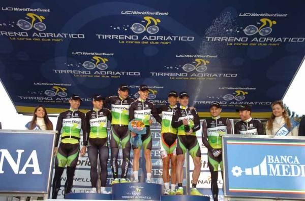 It was important for GreenEdge to get a big win in Europe.