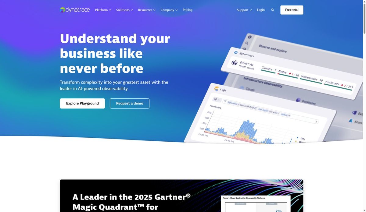 I tried Dynatrace, a comprehensive and advanced observability platform for enterprises