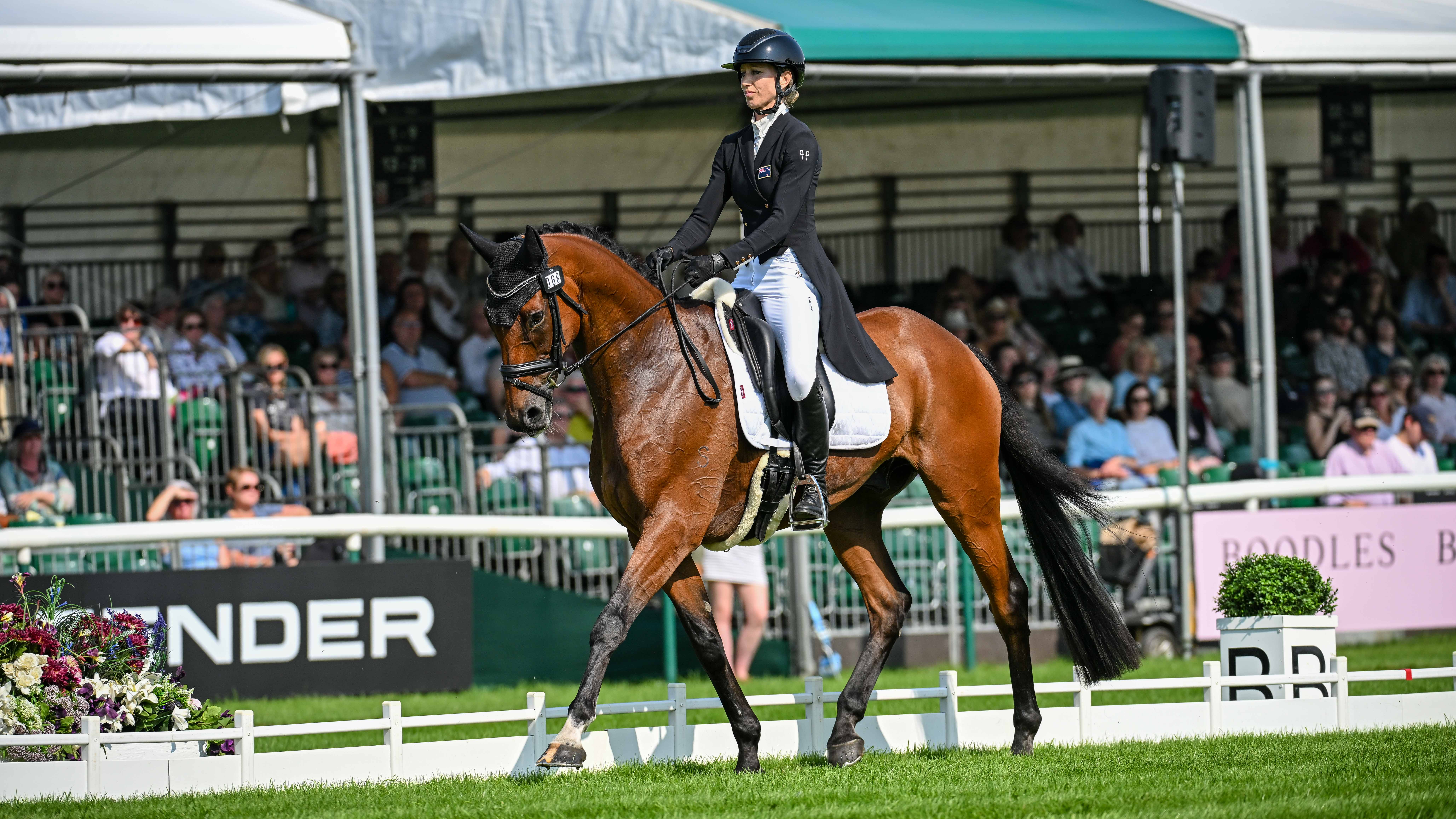 Burghley Horse Trials dressage &amp;ndash; Monica Spencer and Artist