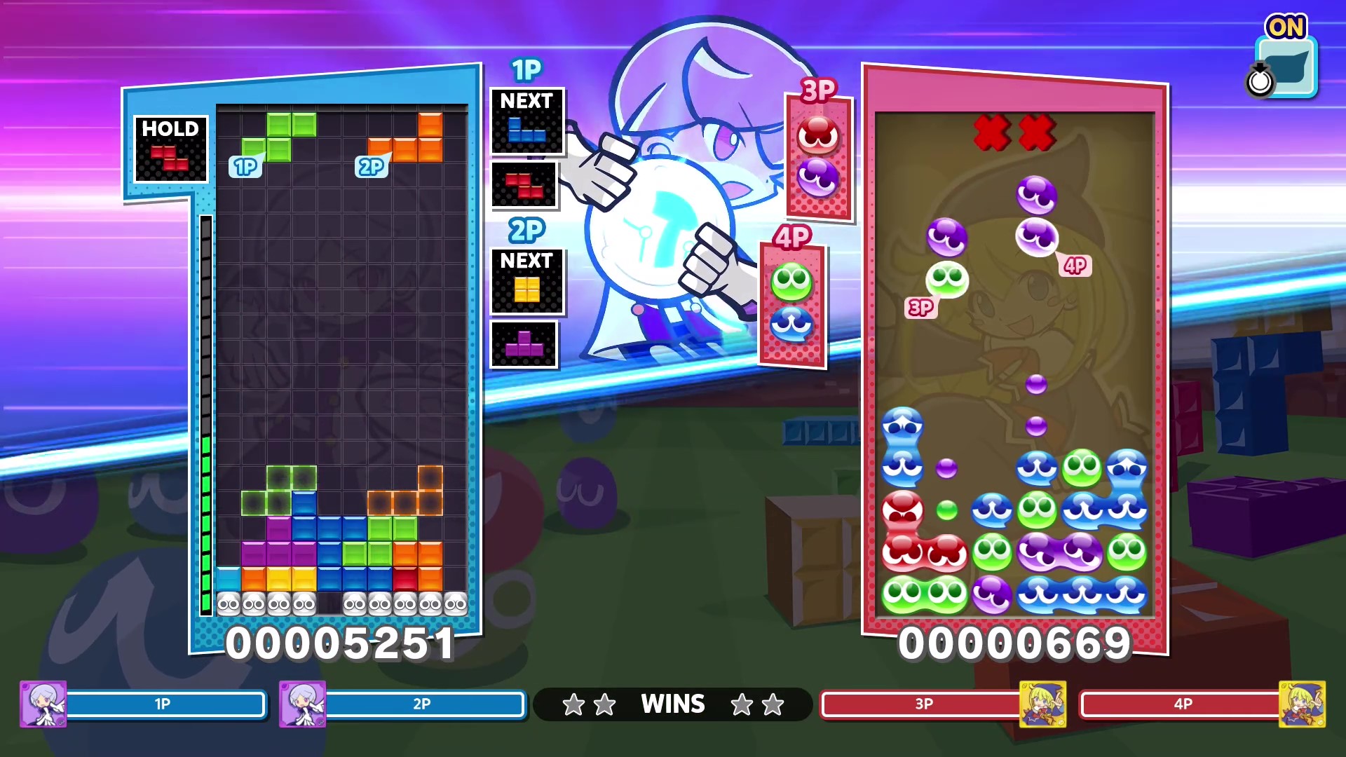 A Puyo Puyo Tetris 2S screenshot.