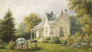 A painting of Adelaide cottage
