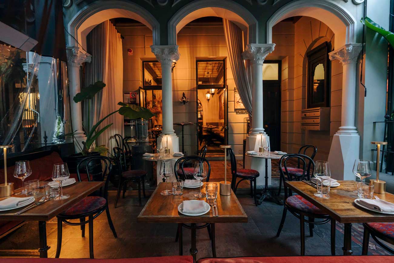 Interior of Bar Lucia in Sydney