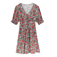 Floral V-Neck Mini Tea Dress, £59 | M&amp;S x Ghost