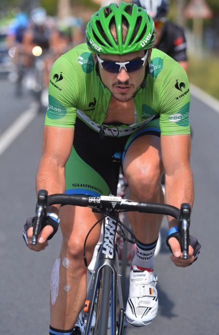 Green jersey wearer John Degenkolb (Giant-Shimano)
