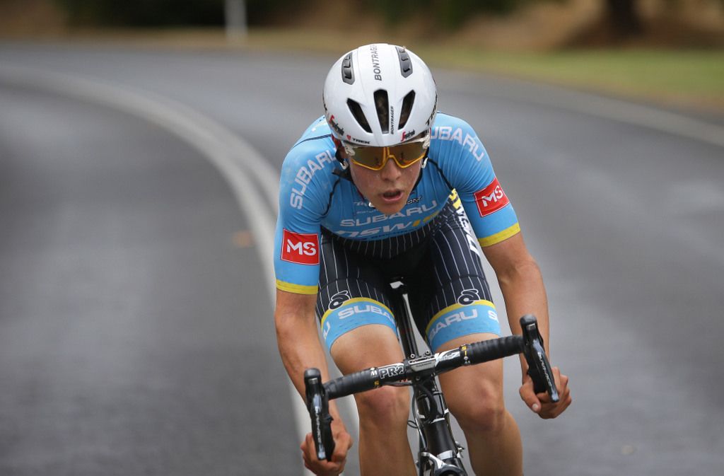 Sam Jenner (NSWIS) soloing to the U23 title