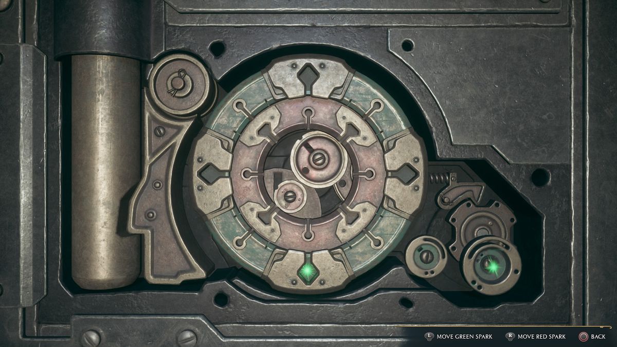 Hogwarts Legacy lock - the Alohomora mini-game