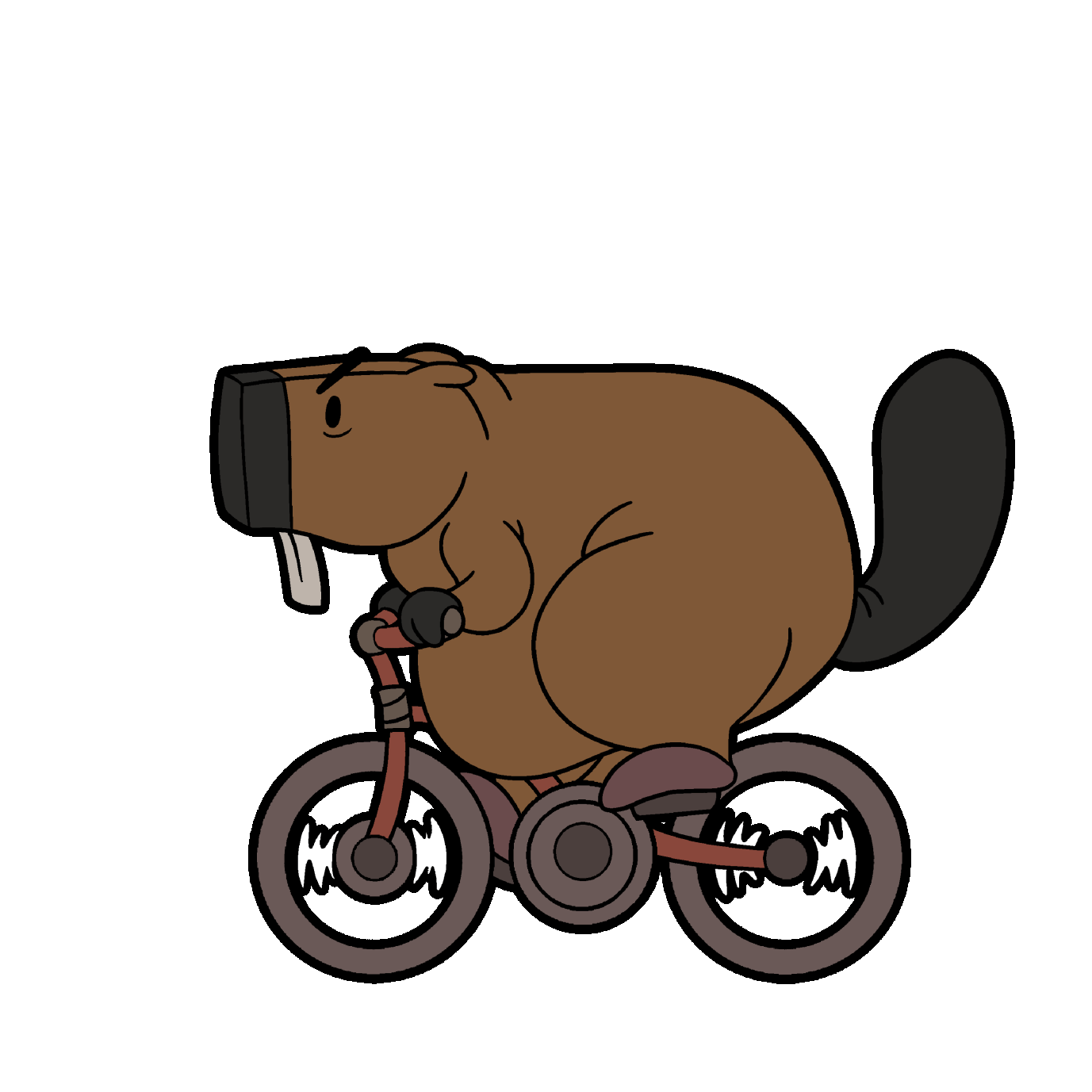 Croak, an animated beaver