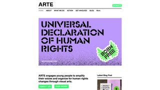Arte Justice site