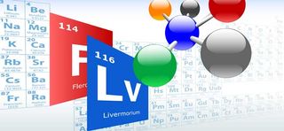 new elements, superheavy elements, flerovium, livermorium, additions to the periodic table, Ununhexium, Ununquadium, new element names, names for 114 and 116 elements, new super heavy element names,