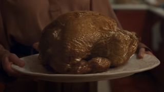 Turkey in Thanksgiving trailer