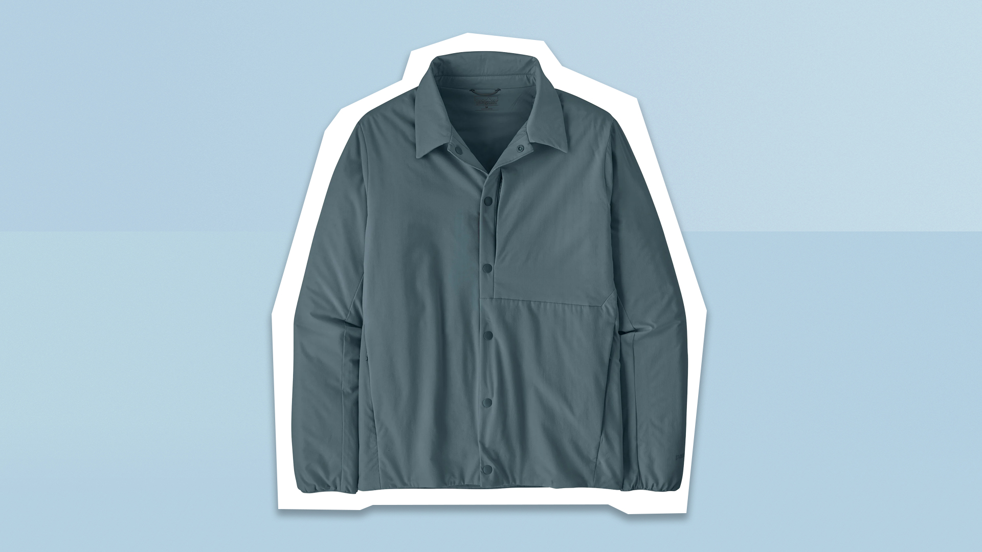 Patagonia Nano-Air Insulation product on coloured background