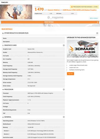 Ryzen 5 Pro 4650G