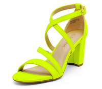 DREAM PAIRS Women’s Ankle Strap Dress Pumps |$26.99-$41.99 / £19.61-£31.24