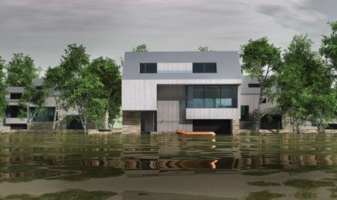 Flood Houses: RIBA competition