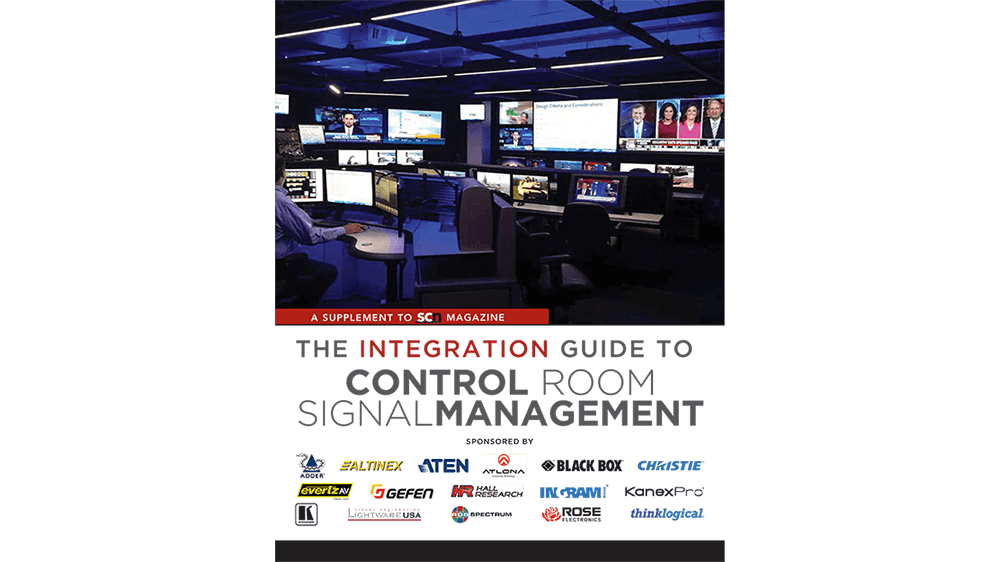 SCN—The Integration Guide to Control Room Signal Management