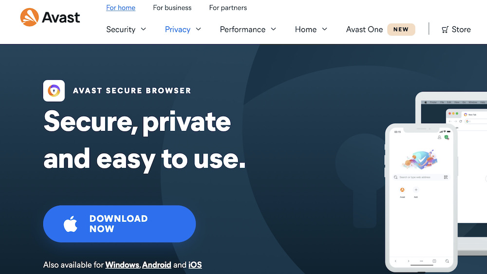 avast secure browser download free