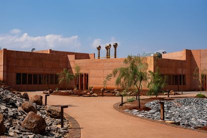 views of the earthy colours and textures in mexican style at La Hacienda by Clase Azul