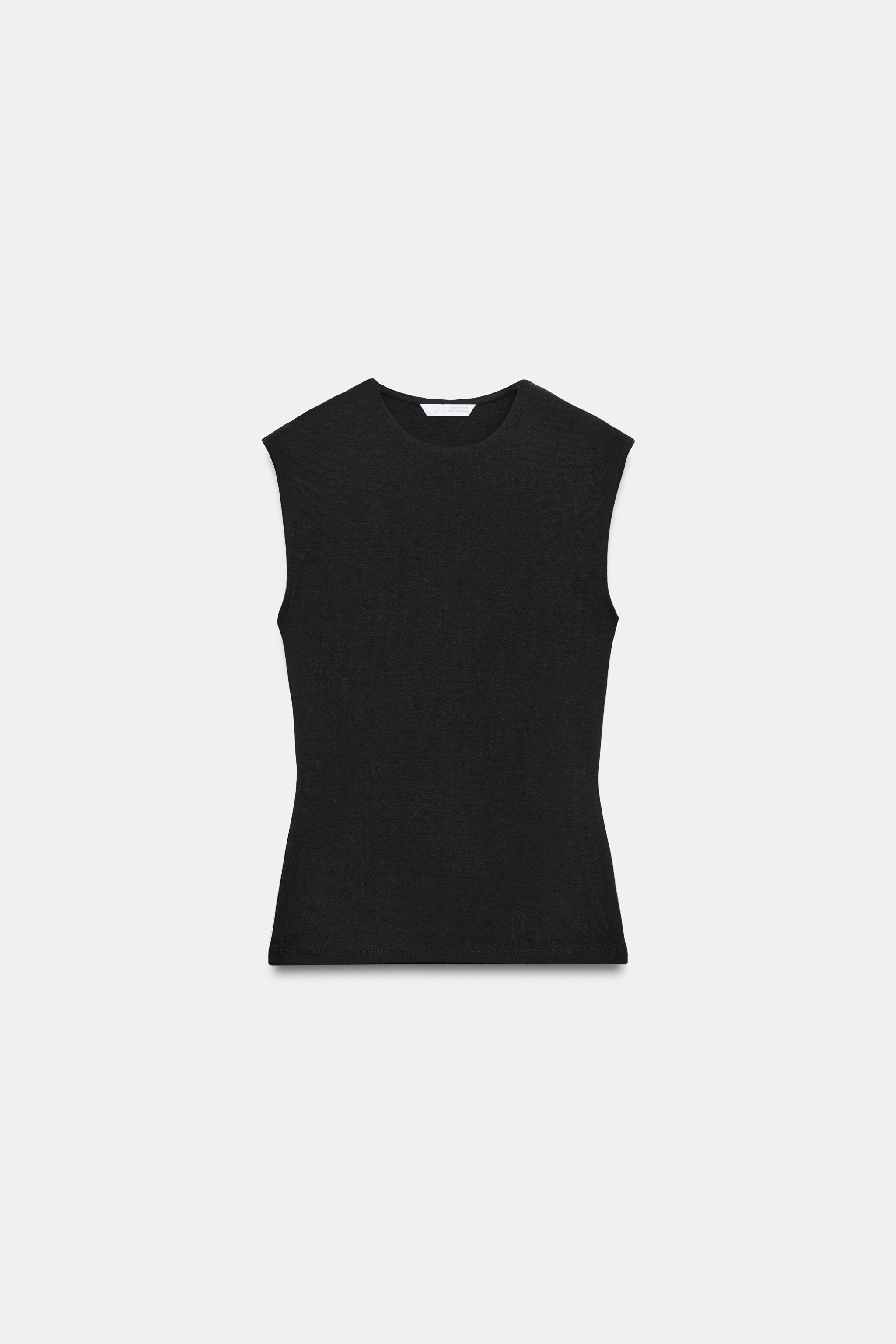 ZARA Sleeveless T-Shirt
