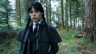 Jenna Ortega as Wednesday Addams in "Wednesday" season 2