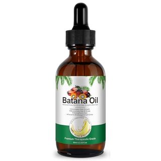 Batana Oil for Hair Growth, Batana Oil Organic Cold Press, 100% Natural Batana Hair Oil, Repairs Damaged Hair, Prevent Hair Loss, Batana Oil for Men 
Women,60ml