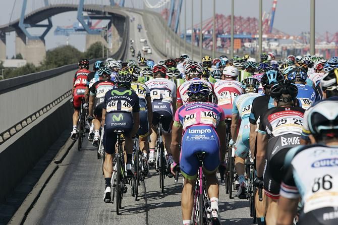 The Vattenfall Cyclassics happens around Hamburg, Germany