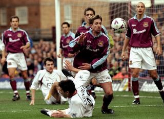 Former West Ham midfielder John Moncur.