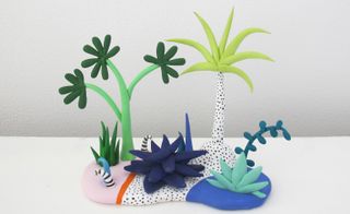 Designer Boe Holder's mini plants