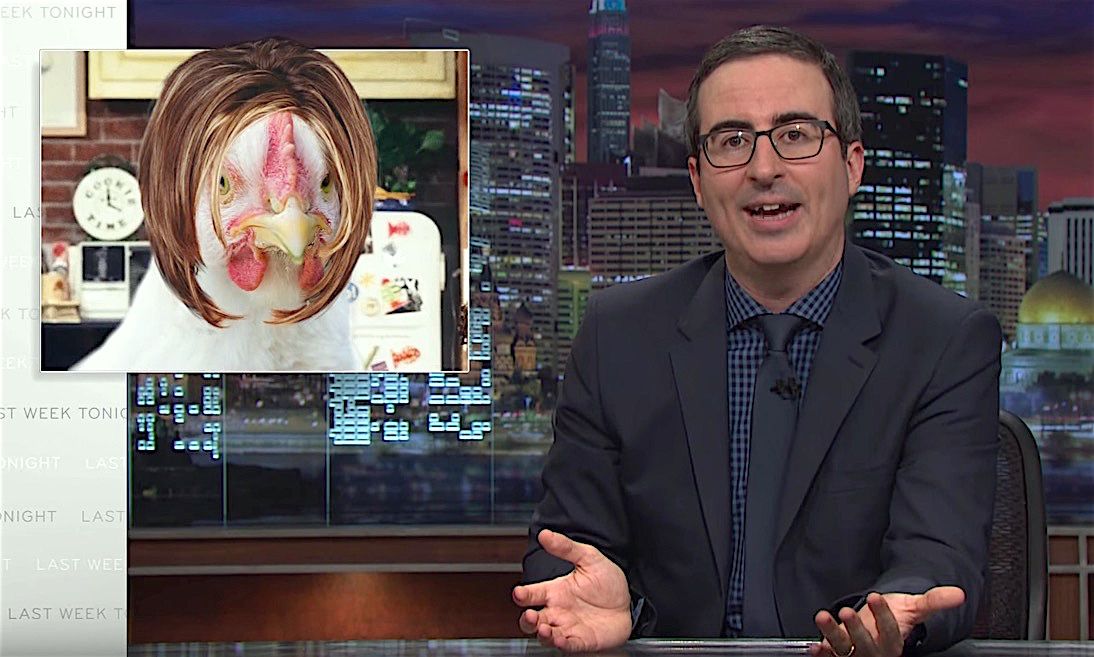 John Oliver shows off last season&amp;#039;s unused graphics