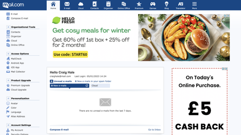 mail.com review | TechRadar